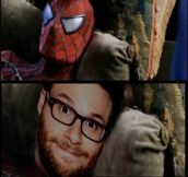 Behind Spiderman’s Mask