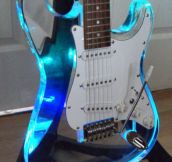 Awesome See-Through Guitar