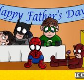 Super Heroes On Father’s Day