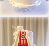 Dual Wedding Cake