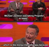 Robin Williams Discussing Michael Jackson On Propofol