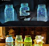 Make A Glow Stick Jar