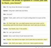 If Only Spiders Could Actually Talk