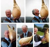 This Man Is So Proud Of His Onion