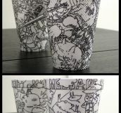 Clever Foam Coffee Cup Designs