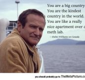 Robin Williams’s Take On Canada
