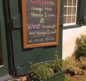 Perfect Coffee Shop Sign