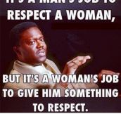It’s All About Respect