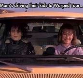 Just Moms Driving Their Kids