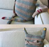 Monster Doll Made From Old Clothes
