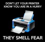 Printers Work In Mysterious Ways