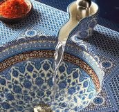 Breathtaking Moroccan Sink