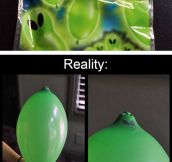 Alien Balloon Reality