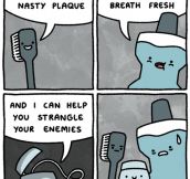 Why Dental Floss Doesn’t Get Invited To Parties