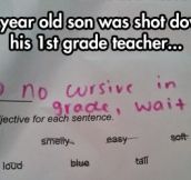 The Current Education System, Kid Is Too Smart, Better Dumb Him Down