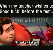 Good Luck Students