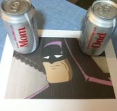 The Reason Batman Drinks Pepsi