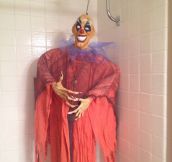 Bathroom Clown Prank