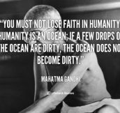 Gandhi Was So Wise