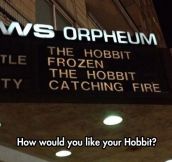 Please Choose Your Hobbit
