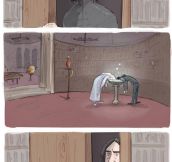 That Moment Snape Finds The Pensieve