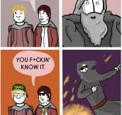 Gandalf Knows It