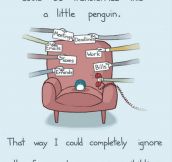 I Would Like To Be A Little Penguin