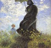 Monet’s Darth Vader