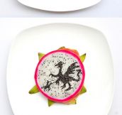 When An Artist Plays With Her Food