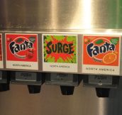 They have Surge on tap at the Coke museum in Atlanta