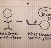 Organic Chemistry Exam Before And After