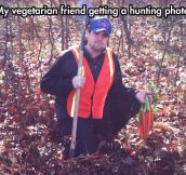 When Vegetarians Decide To Hunt