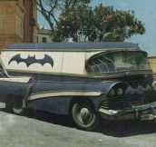 Rare Vintage Batmobile Van