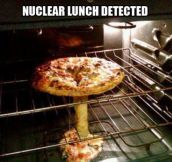 Nuclear Lunch Pizza