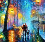 One Of The Most Beautiful Oil Paintings By Artist Leonid Afremov