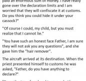 She Asked The Priest For A Huge Favor. What He Did Is Genius.