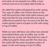 They Were Puzzled When Customers Did This In The Coffee Shop. But The Reason? Priceless.