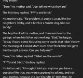 Little Boy Asks His Mom & Dad The Same Question. But The Dad’s Reply Is Hysterical.