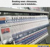 Weird News From China