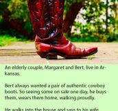 Her Husband Threw A Fit When She Didn’t Notice His New Boots, But Her Response Is Pure Gold.