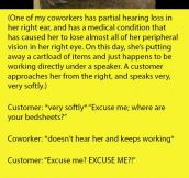 Customer Kicks A Partially Deaf Employee Because She Couldn’t Listen To Her. But Didn’t Expect This From The Manager.
