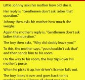 Little Johnny Asked His Mother About Her Age. You Won’t Believe What Happened Next.