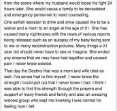 Woman Has No Idea She Could Lose Her Family Due To One Selfish Act By A Stranger. This Is Heartbreaking.
