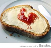 Artistic Toasts: 20 Pictures of Creatively Made Toast-art