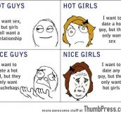 Nice people vs hot people