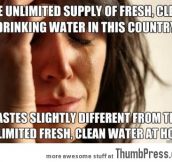 First World Water Problems