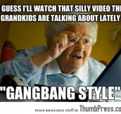 Grandma finds the Internet