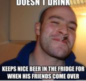 One of my friend does this, what a good guy.