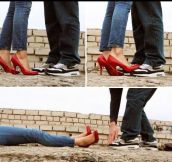 Romance vs. a new pair of shoes…