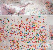 What happens when you give kids thousands of stickers